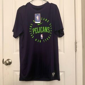 Nike Men’s Purple New Orleans Pelicans The Nike performance Tee size L